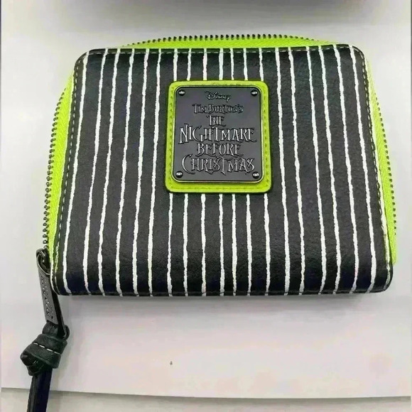 Loungefly Disney Nightmare Before Christmas Jack Skellington with wallet - Picture 2 of 10
